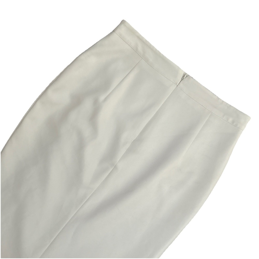 Bardot Off White Pencil Skirt US 6 Midi Studded Slit Detail Party Evening Work - Picture 6 of 7
